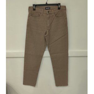 NWT Men's Lands' End Square-Rigger Denim Jeans Size 31x32 Desert Khaki $80 3C548